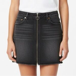 We The Free Zip-It Up Denim Skirt 27